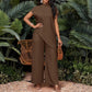 👗 50% OFF NOW! ⏰ Women's 2-Piece Set – Asymmetrical hem top & wide-leg pants – Elegant, flattering – perfect for work, brunch or special events ✨💃