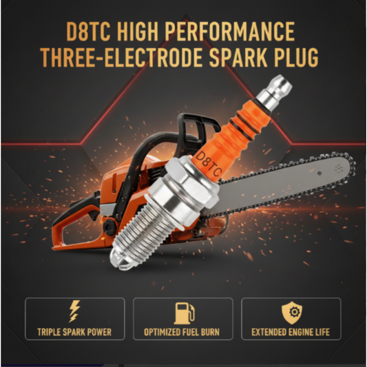 D8TC High Performance Three-E🔧 50% OFF NOW! ⚡ D8TC High Performance Three-Electrode Spark Plug – Enhanced Ignition, Durable Design & Reliable Engine Start 🔥lectrode Spark Plug
