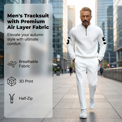 👕 60% OFF NOW! 🔥 Men's Half-Zip Top & Pants 2-Piece Set – Stylish Design, Comfortable Fit & Perfect for Casual Wear 👖