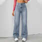 👖 60% OFF NOW! 🔥 Women's High-Waisted Straight Leg Denim Jeans – Flattering Fit, Comfortable Stretch & Versatile Everyday Style ✨