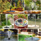 💧 50% OFF NOW! ☀️ Solar Fountain Bird Bath Pump – 1.4W Solar Panel, 4 Nozzles & Submersible for Pond, Garden & Pool 🐦