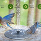 💧 50% OFF NOW! ☀️ Solar Fountain Bird Bath Pump – 1.4W Solar Panel, 4 Nozzles & Submersible for Pond, Garden & Pool 🐦