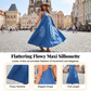 👗 60% OFF NOW! ✨ Casual Loose Fit V-Neck Denim Maxi Dress – Comfortable, Versatile & Perfect for Everyday Wear 🌸
