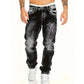 👖 60% OFF NOW! 🔥 Men's Fashion Creative Stretch Denim Jeans – Minimalist Style, Perfect for Summer & Emo-Inspired Look 💙