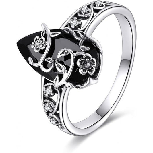 💍 50% OFF NOW! 🌸 Bohemian Vintage Floral Vine Ring – Intricate Filigree Design, Exquisite Craftsmanship & Timeless Elegance ✨