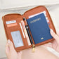 🧳 50% OFF NOW! ✈️ RFID Blocking Travel Passport Wallet – Secure, Slim & Perfect for Organizing Travel Essentials 🛡️