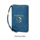 🧳 50% OFF NOW! ✈️ RFID Blocking Travel Passport Wallet – Secure, Slim & Perfect for Organizing Travel Essentials 🛡️