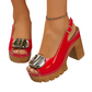 👡 50% OFF NOW! ✨ Elegant Peep-Toe Buckle Heeled Sandals – Chic Design, Comfortable Heel & Perfect for Any Occasion 💃