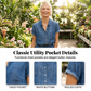 👗 50% OFF NOW! 🔥 Women's Casual Denim Shirt Dress with Drawstring Waist – Soft, breathable & adjustable – Perfect for summer, beach or casual outings – relaxed and chic 🌸