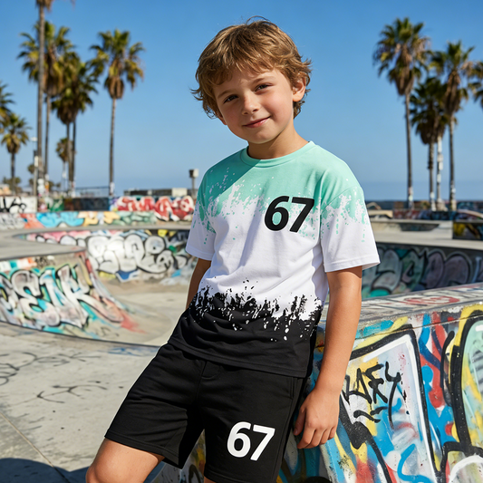 👕 60% OFF NOW! 🧸 Boys' 3D Print T-Shirt & Shorts Set – Vibrant Designs, Soft Fabric & Perfect for Play ☀️
