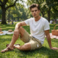 🩳 60% OFF NOW! 🔥 Men's Casual Cargo Shorts with Elastic Waist – Comfortable Fit, Multiple Pockets & Perfect for Summer Days ☀️