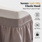 🛏️ 50% OFF NOW! 🔥 Effortless Setup Elastic Bed Skirt – Wrinkle-resistant & fitted corners – Stretches to fit most mattresses – hides under-bed clutter instantly 🧺