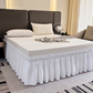 🛏️ 50% OFF NOW! 🔥 Effortless Setup Elastic Bed Skirt – Wrinkle-resistant & fitted corners – Stretches to fit most mattresses – hides under-bed clutter instantly 🧺