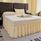 🛏️ 50% OFF NOW! 🔥 Effortless Setup Elastic Bed Skirt – Wrinkle-resistant & fitted corners – Stretches to fit most mattresses – hides under-bed clutter instantly 🧺