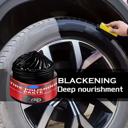 🚗 BUY 1 GET 1 FREE! ✨ Car Tire & Plastic Trim Renewal Paste – Restores Shine, Prevents Cracking & Easy Application for Long-Lasting Protection 🛞
