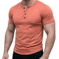 👕 50% OFF NOW! 🔥 Men's Short Sleeve Henley T-Shirt – Classic Style, Soft Fabric & Perfect for Everyday Wear 🏠