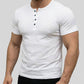 👕 50% OFF NOW! 🔥 Men's Short Sleeve Henley T-Shirt – Classic Style, Soft Fabric & Perfect for Everyday Wear 🏠