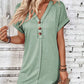 👗 50% OFF NOW! ⏰ Women's Fashion V-Neck Button Dress – Timeless Solid Colors, Soft Fabric & Rolled Sleeves – Flattering, breathable & perfect for work, brunch or summer days 🌸
