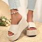 👡 50% OFF NOW! ✨ Women's Open-Toe Slip-On Platform Wedge Sandals – Comfortable, Lightweight & Perfect for Summer Days ☀️