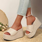 👡 50% OFF NOW! ✨ Women's Open-Toe Slip-On Platform Wedge Sandals – Comfortable, Lightweight & Perfect for Summer Days ☀️