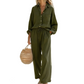 👚 40% OFF NOW! 🌸 Women's Chic Faux-Linen Two-Piece Outfit – Breathable, Effortless Style & Perfect for Summer Days ☀️