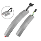 🛡️ 50% OFF NOW! 🚲 2-in-1 Telescopic Mudguard + Safety Light – Keeps You Clean & Visible, Perfect for Commuting in Any Weather 💡
