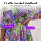 👗 50% OFF NOW! 🌸 Women's Floral V-Neck Ruffle Hem A-Line Dress – Lightweight & flowy – Perfect for summer parties, beach or brunch – romantic and breezy 💃