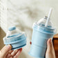 🥤 Save 50%! 🧊 2‑in‑1 Silicone Ice Cup – XL ice balls, straw & BPA‑free ✨