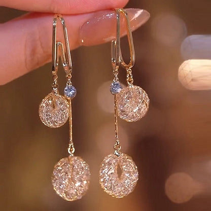 💎 50% OFF NOW! ✨ Elegant Artificial Crystal Tassel Drop Earrings – Sparkling Design, Anti-Tarnish & Perfect for Any Occasion 🌟