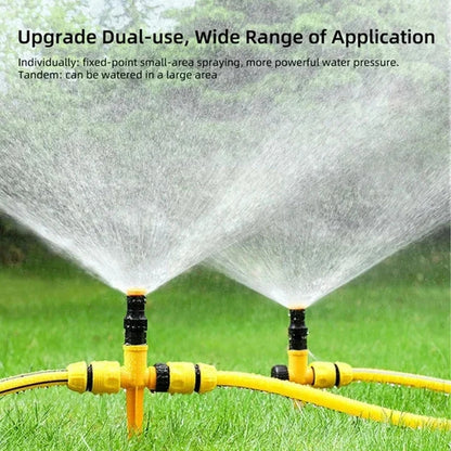 💧 50% OFF NOW! 🌿 360° Automatic Rotating Lawn Sprinkler – Wide Coverage, Adjustable & Perfect for Garden & Yard Irrigation 🌸