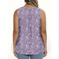 👚 50% OFF NOW! 🌸 Women's Printed Button Sleeveless Top – Breathable Fabric, Cute Pattern & Perfect for Summer Days ☀️