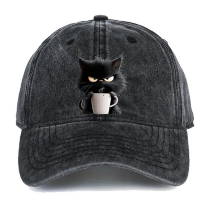 🧢 50% OFF NOW! 🐱 Cute Black Cat Vintage Baseball Cap – Breathable, Adjustable & Perfect for Daily Casual Wear 😎