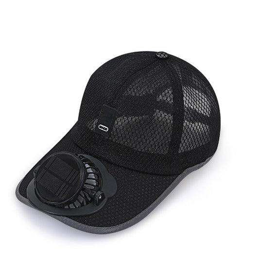 🧢 50% OFF NOW! ☀️ Breathable Baseball Cap with Solar Fan – Hands-Free Cooling, UV Protection & Perfect for Outdoor Activities 🏖️