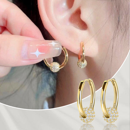 💎 50% OFF NOW! ✨ Gold Circle Earrings with Small Ball – Hypoallergenic, Long-Lasting Shine & Perfect for Daily Wear 🌟