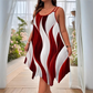 👗 50% OFF NOW! 🌟 Women's Flowy Double-Strap Midi Dress – Bold Print, Asymmetric Hem & Perfect for a Chic Summer Look 💃