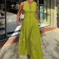 👗 50% OFF NOW! 🥳 Sleeveless Zip-Front A-Line Maxi Dress – Flowy & lightweight – Perfect for summer parties or casual elegance – chic and comfortable 🌸✨