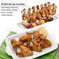 🍗 50% OFF NOW! 🔥 Roasted Chicken Drumstick Rack – Stainless steel, upright design & even roasting – perfect for oven, air fryer or grill – non-stick & easy to clean 🍽️