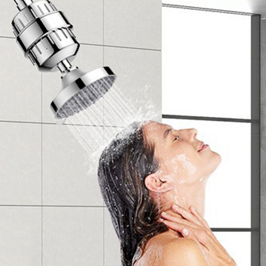 🚿 50% OFF NOW! 💧 20-Stage Filtered Shower Head with 5 Spray Modes – Removes chlorine & impurities – Easy-clean nozzles, perfect for healthier skin and hair – universal fit ✨🌸