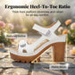 👡 60% OFF NOW! 🔥 Women's Summer Platform One-Strap Sandals – Comfortable, Lightweight & Perfect for Beach or Daily Wear ☀️