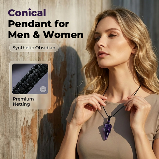 💎 50% OFF NOW! ✨ Conical Pendant for Men & Women – Minimalist Design, Hypoallergenic Metal & Perfect for Daily Wear or Gifting 🎁