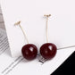 🍒 50% OFF NOW! ✨ Women's Stylish Cute Acrylic Cherry Earrings – Lightweight, Fun Design & Perfect for Everyday Wear 🌸