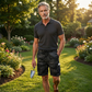 🩳 50% OFF NOW! ✨ Men's Relaxed Fit Tactical Cargo Shorts – Camo print & multi-pocket – Drawstring waist, perfect for outdoor or casual wear 🌿💪✨