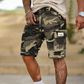 🩳 50% OFF NOW! ✨ Men's Relaxed Fit Tactical Cargo Shorts – Camo print & multi-pocket – Drawstring waist, perfect for outdoor or casual wear 🌿💪✨