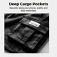 🩳 50% OFF NOW! ✨ Men's Relaxed Fit Tactical Cargo Shorts – Camo print & multi-pocket – Drawstring waist, perfect for outdoor or casual wear 🌿💪✨