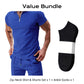 👕 50% OFF NOW! ⏰ Summer Casual Zip-Neck Shirt & Shorts Set – Breathable, stylish & perfect for hot days – lightweight 2-piece comfort 🩳