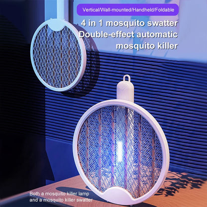 🪰 50% OFF NOW! ⚡ Foldable Mosquito Killer Swatter – High-Voltage Grid, USB Rechargeable & Safe for Indoor/Outdoor Use 🦟