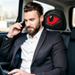 🚗 BUY 3 GET 1 FREE! 😈 Spooky Red Eye Car Headrest Cover – Creepy Design, Soft Fabric & Perfect for Halloween & Car Enthusiasts 👁️‍🗨️
