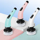 🧼 50% OFF NOW! 🔋 9-in-1 Electric Cleaning Brush Set – Interchangeable Heads, Powerful Rotation & Perfect for Kitchen, Bathroom & Tiles 🏠