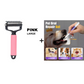 🔥 BUY 2 GET 1 FREE! 🐕 Double Sided Pet Grooming Brush – Stainless steel & anti-slip grip – Removes loose fur & tangles – perfect for cats and dogs 🐈
