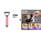 🔥 BUY 2 GET 1 FREE! 🐕 Double Sided Pet Grooming Brush – Stainless steel & anti-slip grip – Removes loose fur & tangles – perfect for cats and dogs 🐈